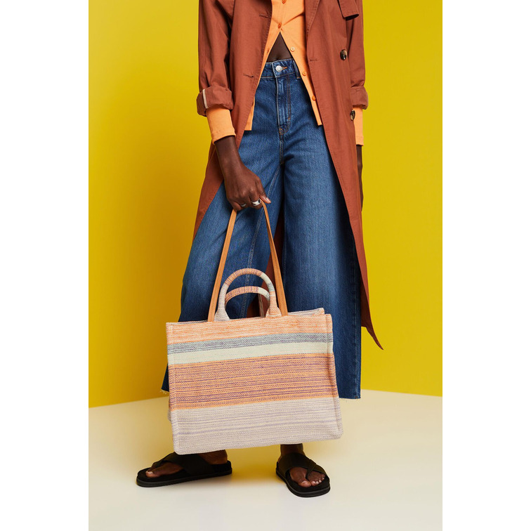 BOLSO TOTE GRANDE DE YUTE MUJER ESPRIT