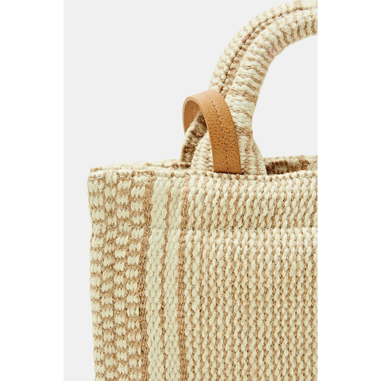 BOLSO SHOPPER PEQUEÑO CON YUTE MUJER ESPRIT