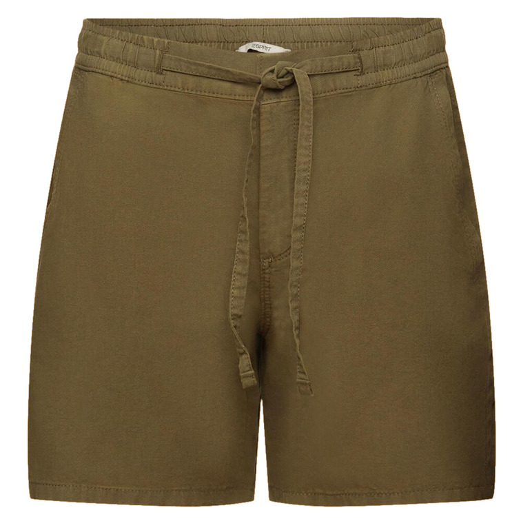 PANTALÓN CORTO CASUAL CON CINTURA ELÁSTICA MUJER ESPRIT
