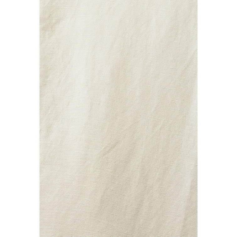 MINIVESTIDO CAMISERO EN MEZCLA DE LINO MUJER ESPRIT