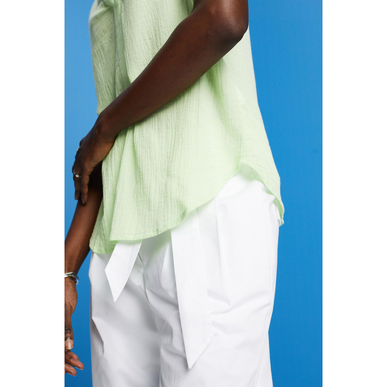 BLUSA DE ALGODÓN CON TEXTURA MUJER ESPRIT