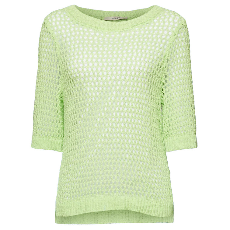JERSEY DE PUNTO DE MALLA ABIERTA MUJER ESPRIT