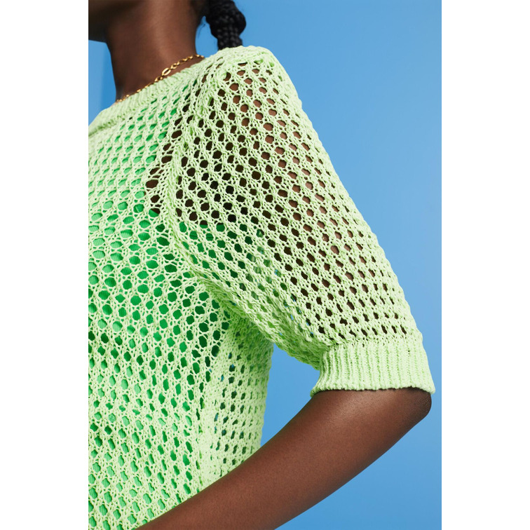 JERSEY DE PUNTO DE MALLA ABIERTA MUJER ESPRIT