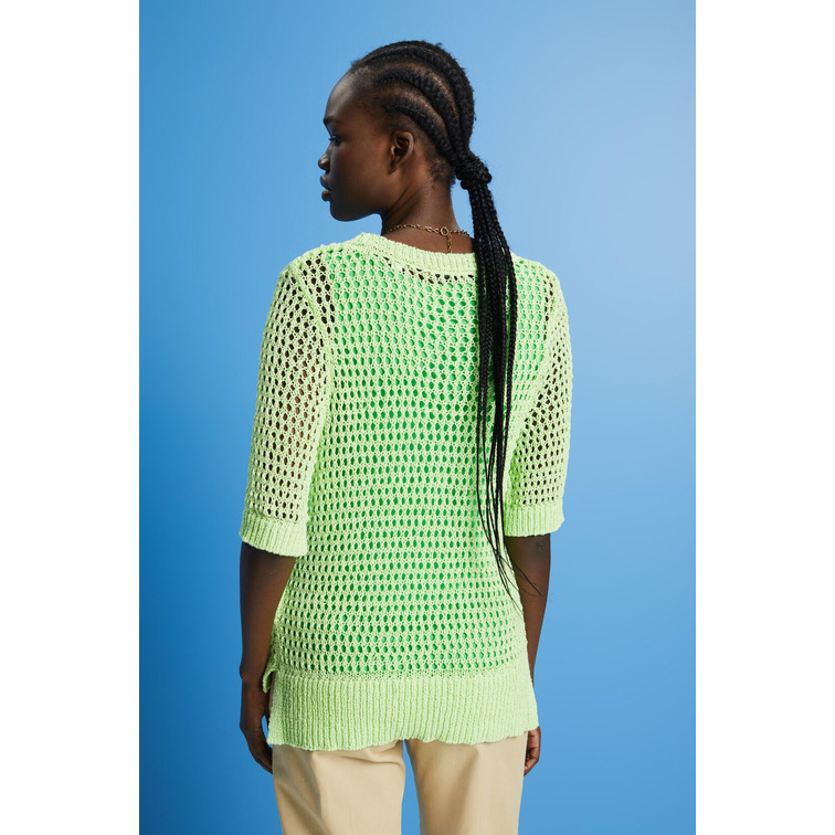 JERSEY DE PUNTO DE MALLA ABIERTA MUJER ESPRIT