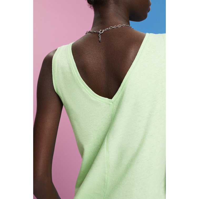 TOP ESTILO CHALECO DE TIRANTES Y CUELLO PICO MUJER ESPRIT