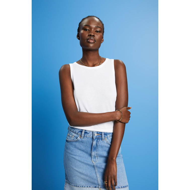 TOP ESTILO CHALECO EN VISCOSA MUJER ESPRIT