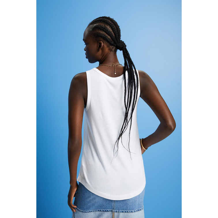 TOP ESTILO CHALECO EN VISCOSA MUJER ESPRIT