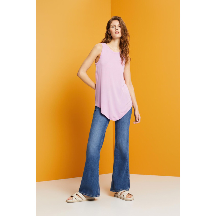 TOP ESTILO CHALECO EN VISCOSA MUJER ESPRIT