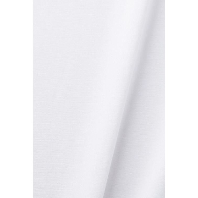 CAMISETA DE VISCOSA CON CUELLO REDONDO Y ANCHO MUJER ESPRIT