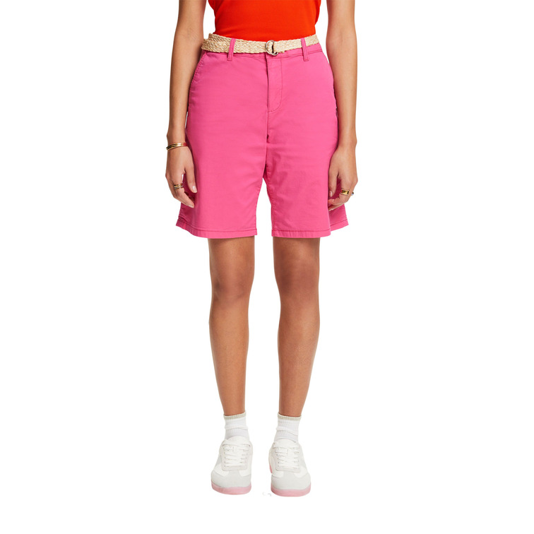 PANTALÓN CORTO CHINO CON CINTURÓN MUJER ESPRIT