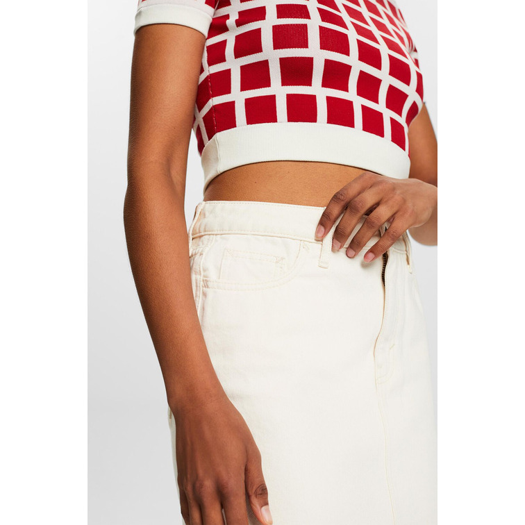 MINIFALDA VAQUERA DE TIRO MEDIO MUJER ESPRIT