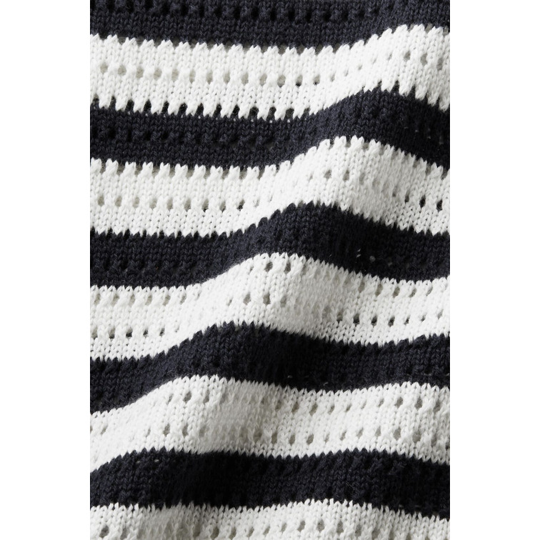 JERSEY DE PUNTO CALADO A RAYAS MUJER ESPRIT