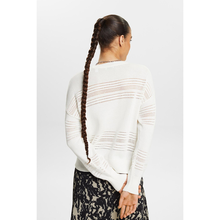JERSEY DE PUNTO CALADO MUJER ESPRIT