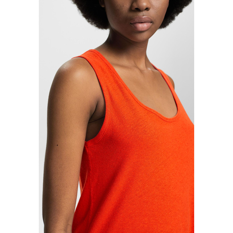 TOP DE TIRANTES CON CUELLO REDONDO MUJER ESPRIT