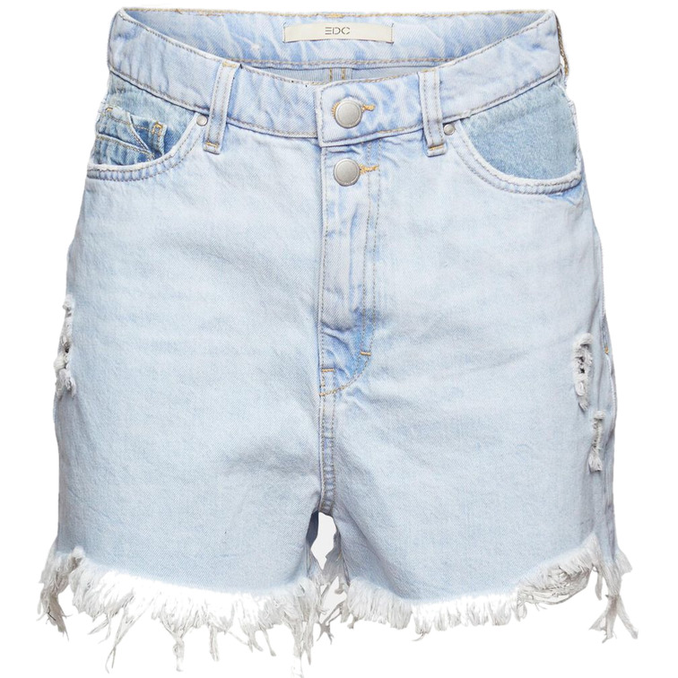 SHORT VAQUERO CON EFECTOS ROTOS
