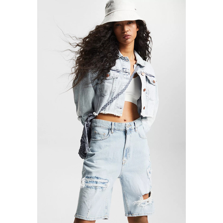 PANTALÓN CORTO VAQUERO MUJER ESPRIT