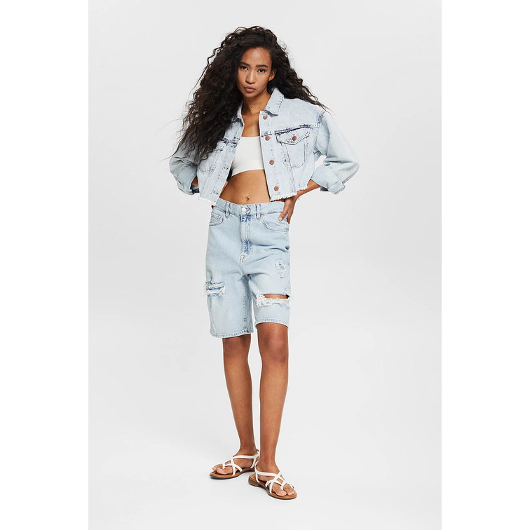 PANTALÓN CORTO VAQUERO MUJER ESPRIT