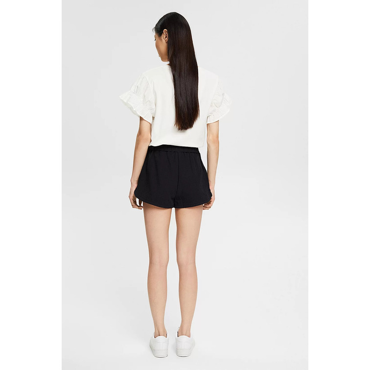 SHORTS TEJIDOS CON EFECTO ARRUGADO MUJER ESPRIT