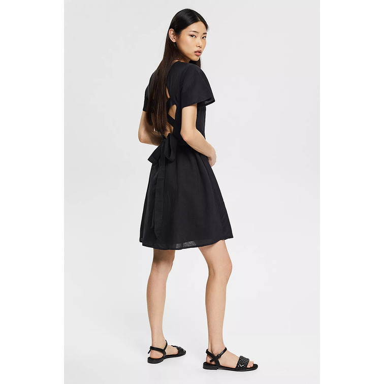 VESTIDO CON ESCOTE EN LA ESPALDA MUJER ESPRIT