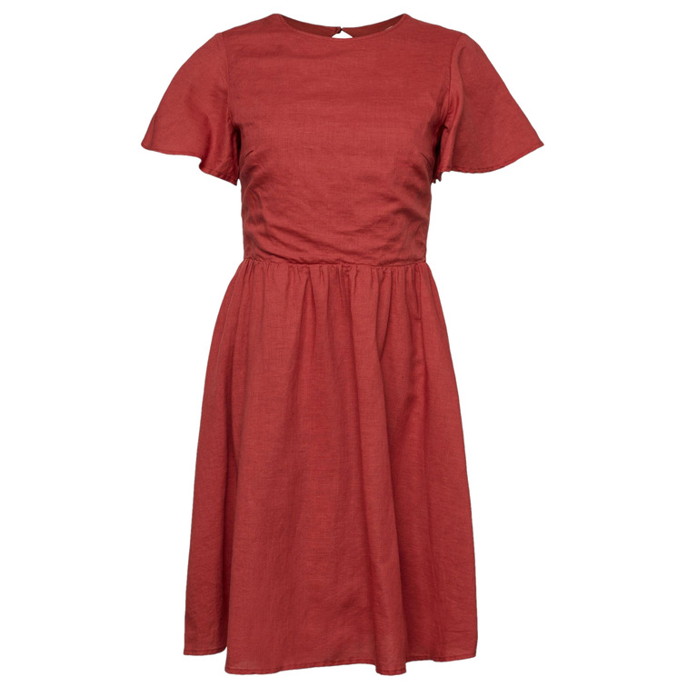 VESTIDO CON ESCOTE EN LA ESPALDA MUJER ESPRIT