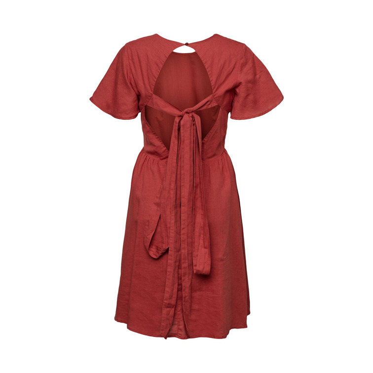 VESTIDO CON ESCOTE EN LA ESPALDA MUJER ESPRIT