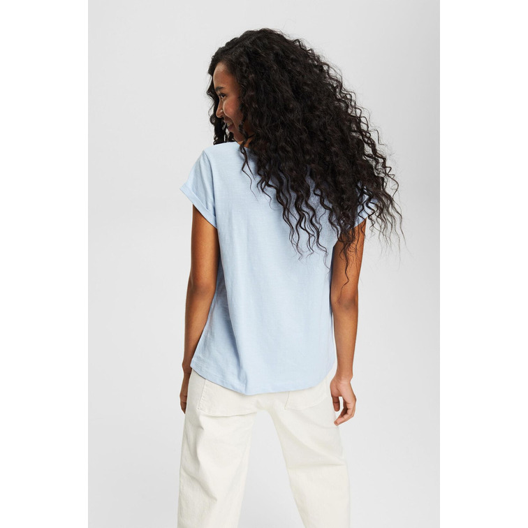 CAMISETA CON ESTAMPADO ARTÍSTICO MUJER ESPRIT