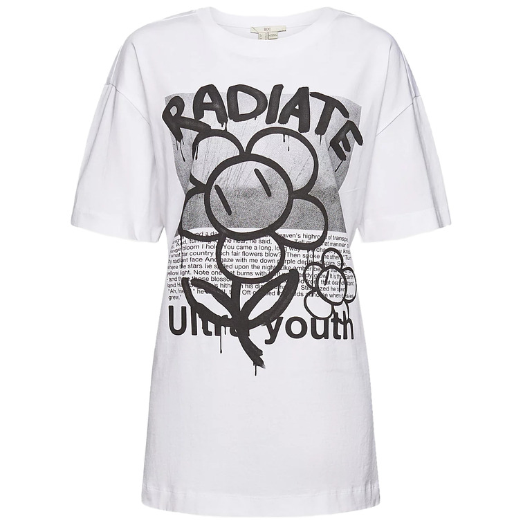 CAMISETA OVERSIZE ESTAMPADA MUJER ESPRIT
