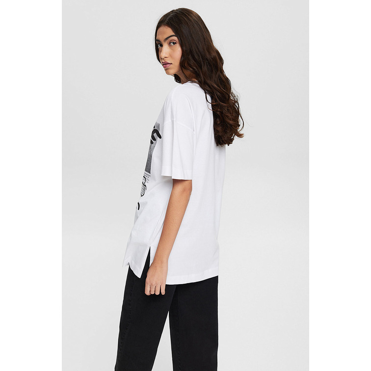 CAMISETA OVERSIZE ESTAMPADA MUJER ESPRIT