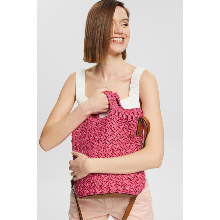 BOLSO DE PAPEL TRENZADO MUJER ESPRIT