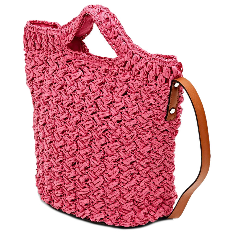 BOLSO DE PAPEL TRENZADO MUJER ESPRIT