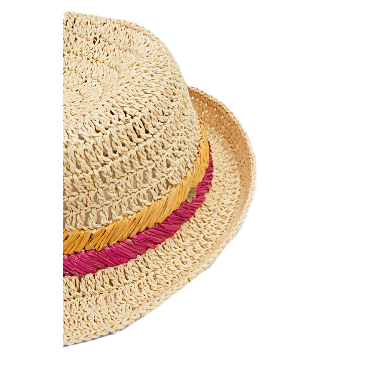 SOMBRERO TRILBY CON RAYAS BICOLORES MUJER ESPRIT