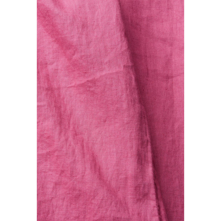 PANTALÓN TOBILLERO DE LINO MUJER ESPRIT