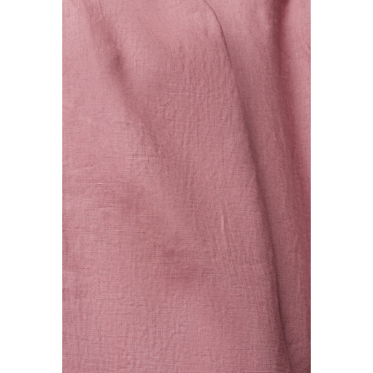 PANTALÓN TOBILLERO DE LINO MUJER ESPRIT