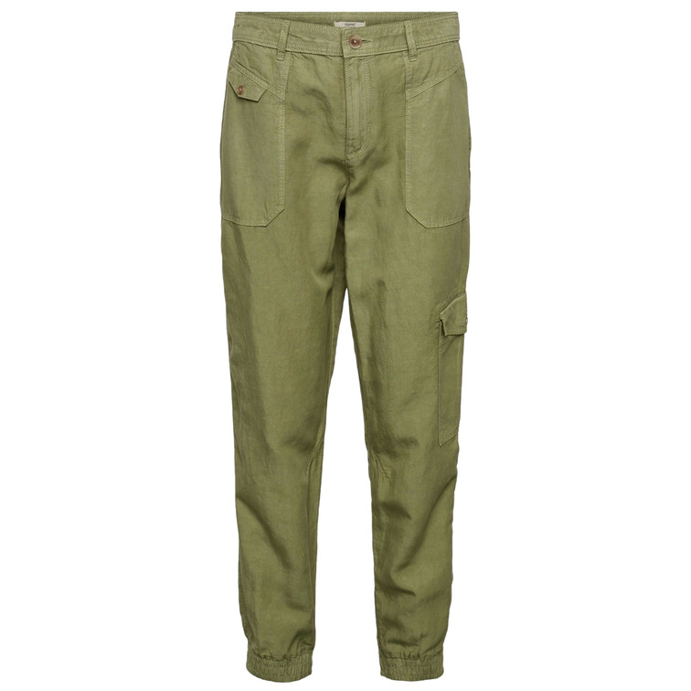 PANTALÓN CARGO CON LINO MUJER ESPRIT