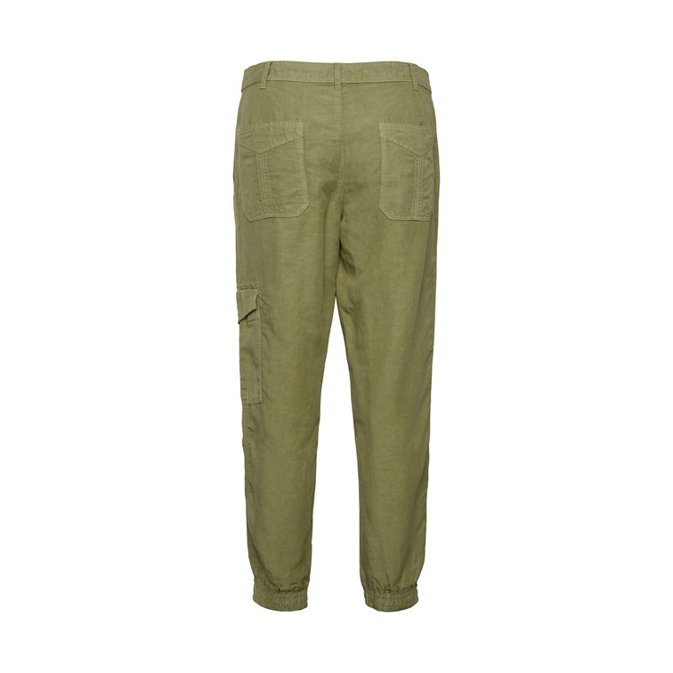 PANTALÓN CARGO CON LINO MUJER ESPRIT