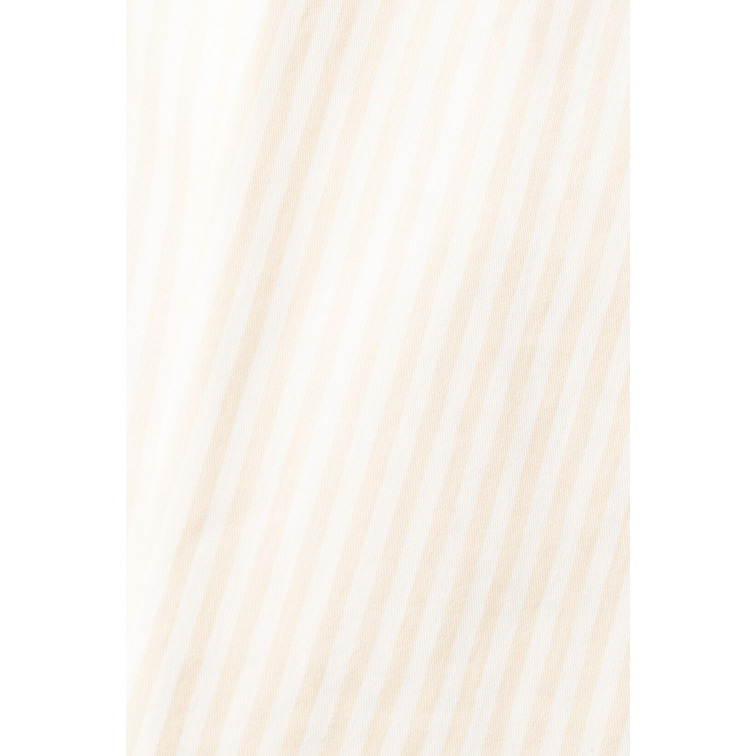 PANTALÓN CAPRI A RAYAS MUJER ESPRIT
