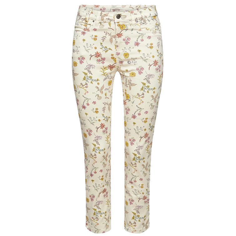 PANTALÓN CON ESTAMPADO FLORAL MUJER ESPRIT