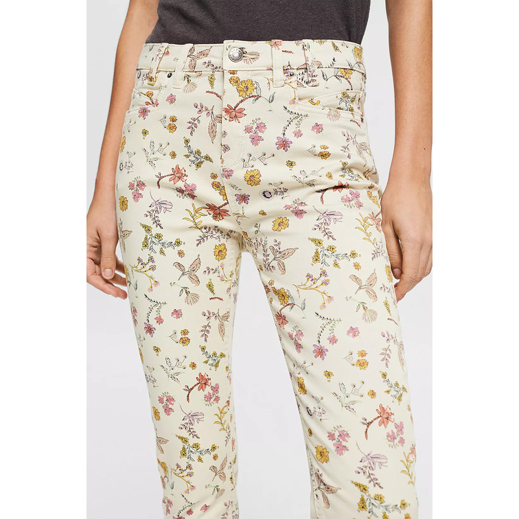 PANTALÓN CON ESTAMPADO FLORAL MUJER ESPRIT