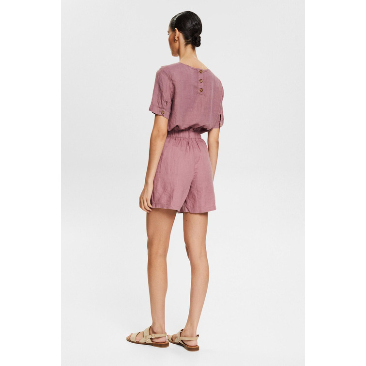 PANTALÓN CORTO DE LINO MUJER ESPRIT