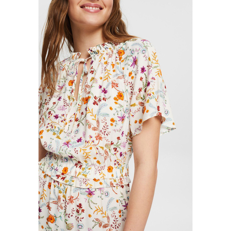 VESTIDO MIDI CON ESTAMPADO FLORAL MUJER ESPRIT