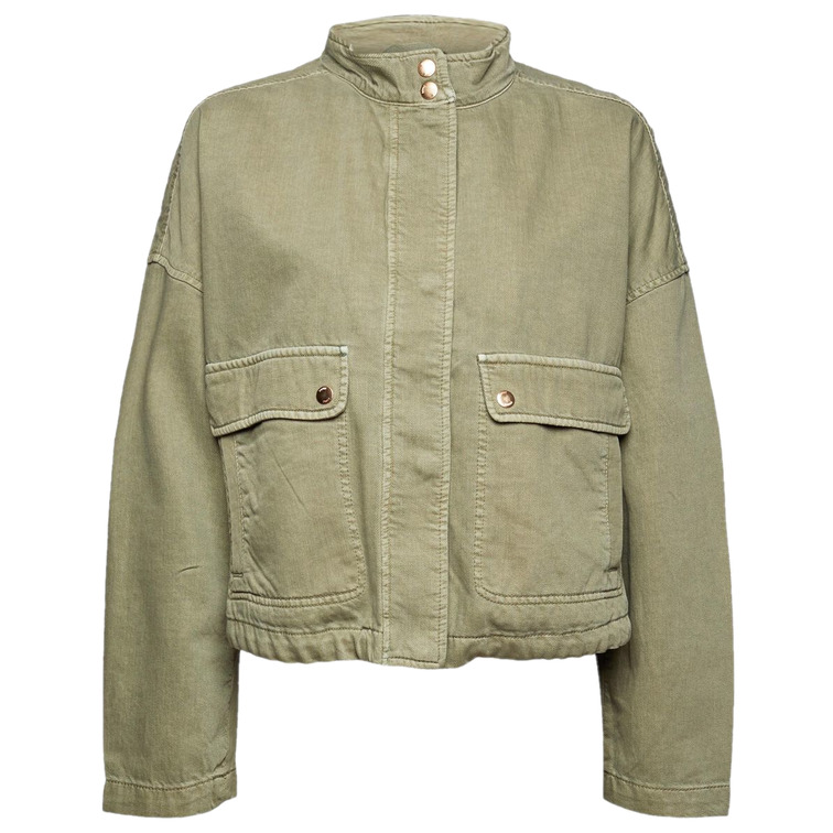 CHAQUETA CORTA CON TENCEL MUJER ESPRIT