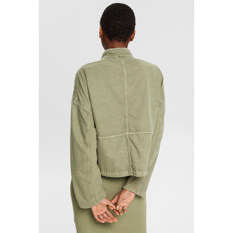 CHAQUETA CORTA CON TENCEL MUJER ESPRIT