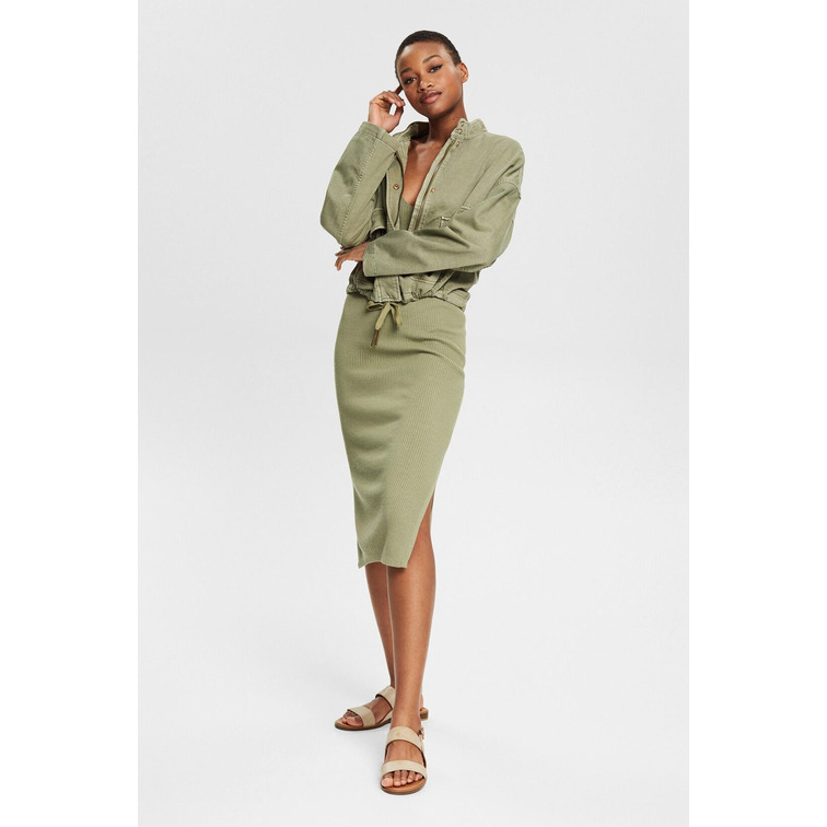 CHAQUETA CORTA CON TENCEL MUJER ESPRIT