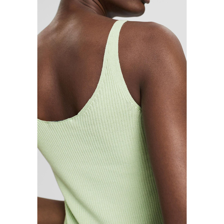 TOP CON ACABADO ACANALADO MUJER ESPRIT