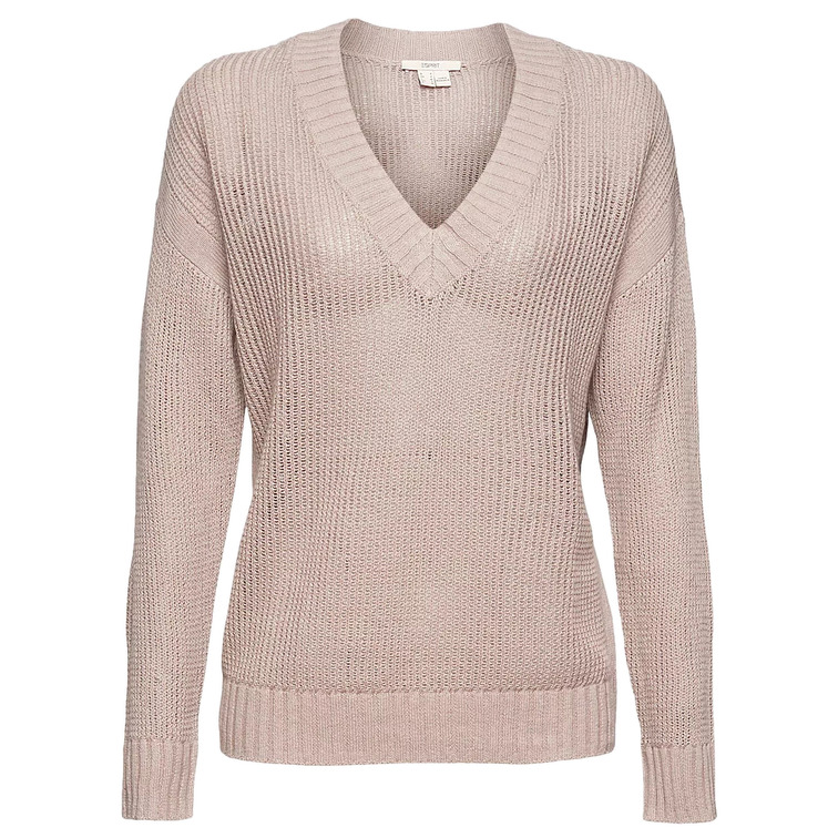 JERSEY EN MEZCLA DE LINO MUJER ESPRIT