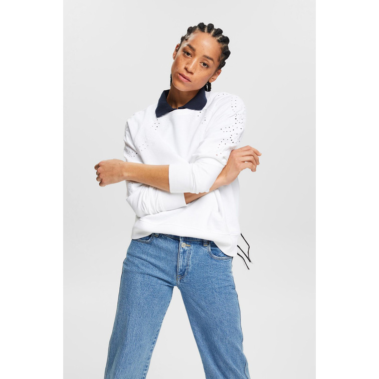 SUDADERA CON BORDADO MUJER ESPRIT