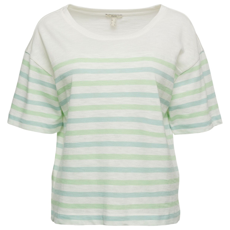 CAMISETA CON DISEÑO DE RAYAS MUJER ESPRIT