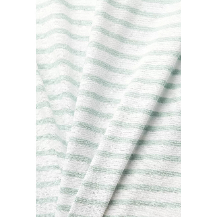CAMISETA A RAYAS EN MEZCLA DE LINO MUJER ESPRIT