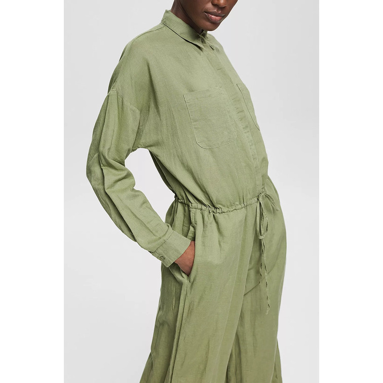 MONO AMPLIO EN MEZCLA DE LINO MUJER ESPRIT