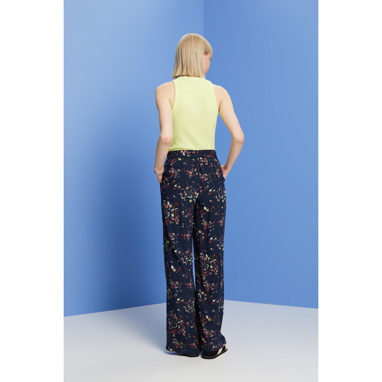 PANTALÓN DE PERNERA ANCHA MUJER ESPRIT